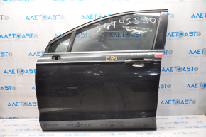 Door assembly front left Ford Fusion mk5 13-20 black UH, small bump, air in the lining