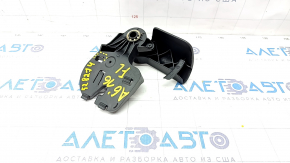 Bonnet opening handle interior Audi A6 C7 12-18 black, broken mount