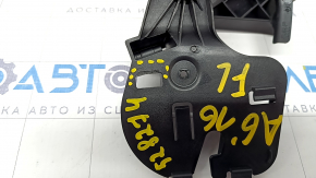 Bonnet opening handle interior Audi A6 C7 12-18 black, broken mount