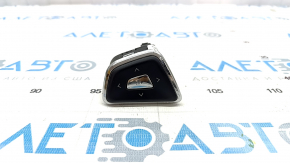 Steering wheel control buttons left upper Lincoln MKZ 13-20 chrome, scratch