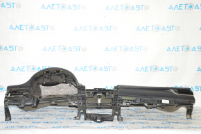 Torpedo front panel bare Toyota Camry v55 15-17 usa white stitching, steering column cover torn