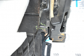 Torpedo front panel with AIRBAG Dodge Challenger 15-23 rest, black, crack, cracked air duct