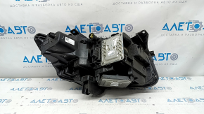 Front left headlight complete Lincoln Nautilus 19-21 LED adaptive, sand, peeled varnish