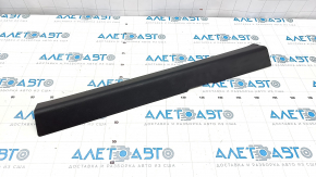 Door sill trim front left inner Nissan Altima 13-18 black, worn