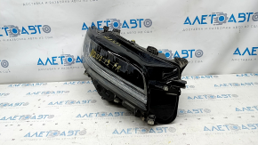 Front right headlight complete Lincoln Nautilus 19-21 LED adaptive, sand, peeled varnish