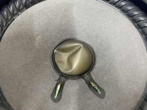 Chevrolet Volt 11-15 bose front left door speaker is dented