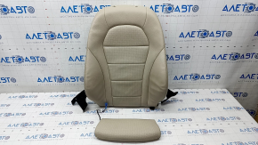 Mercedes GLC 16-22 driver's seat upholstery leather, beige, heated, upper part with knee pad, scratch