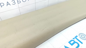 Door sill trim inner front right Nissan Pathfinder 13-16 beige, worn