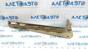 Door sill trim inner front right Nissan Pathfinder 13-16 beige, worn