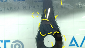 Windshield Audi A6 C7 12-18 without projection and camera, PILKINGTON, sand