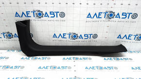 Door sill trim inner front right Nissan Pathfinder 13-20 black, worn