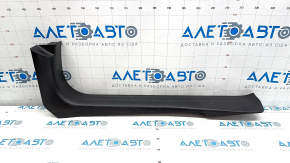 Door sill trim inner front right Nissan Pathfinder 13-20 black, worn