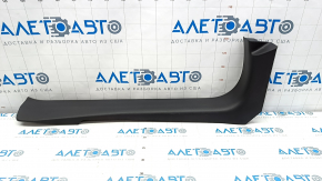 Door sill trim inner front left Nissan Pathfinder 13-20 black, worn