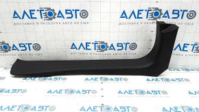 Door sill trim inner front left Nissan Pathfinder 13-20 black, worn