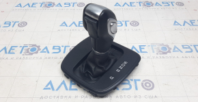 Gear knob with shifter cover Ford Escape MK3 13-16 black rubber, black cover, scratches