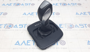 Gear knob with shifter cover Ford Escape MK3 13-16 black rubber, black cover, scratches