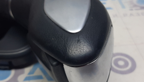 Gear knob with shifter cover Ford Escape MK3 13-16 black rubber, black cover, scratches