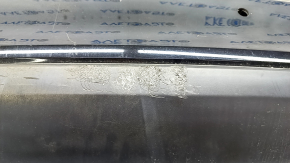 Bare rear bumper Infiniti JX35 QX60 16-rest for parking sensors, black, dented, torn, broken fasteners
