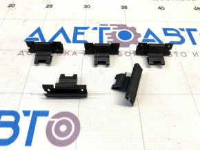 Clips for sealing glass of the front left door of Mini Cooper Countryman R60 10-16 internal, set of 5 pcs.