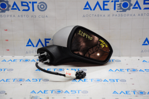 Side mirror right Ford Fusion mk5 13-20 3 pins, silver UX, scratches