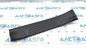 Door sill trim inner rear left Nissan Murano z52 17- black 3 stripes, broken fastening