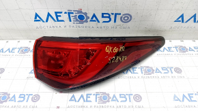 Light outer wing right Infiniti JX35 QX60 16-rest, scratches