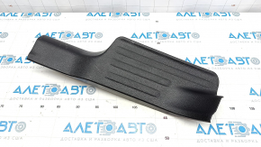 Door sill trim inner rear left Nissan Rogue 14-20 black, scratches