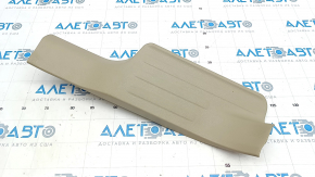 Door sill trim inner rear left Nissan Rogue 14-20 beige, broken fastening