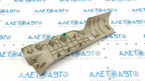 Door sill trim inner rear left Nissan Rogue 14-20 beige, broken fastening