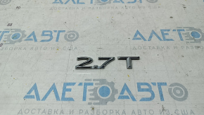 Emblem inscription 2.7T tailgate Lincoln Nautilus 19-23