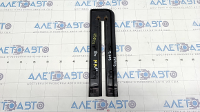 Seat runner trim 2nd row right Infiniti JX35 QX60 13- front right, black, scratches, torn