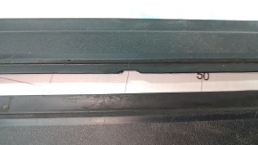Seat runner trim 2nd row right Infiniti JX35 QX60 13- front right, black, scratches, torn