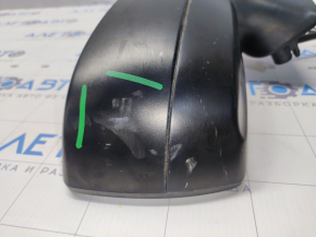 Side mirror right Subaru Legacy 15-19 7 pins, structure, scratches