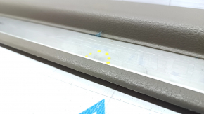 Door sill trim front left Nissan Murano z50 03-08 beige, with chrome trim, butt