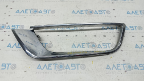 Left fog light frame Lincoln Nautilus 19-21 chrome, sand