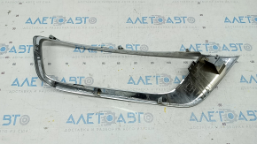 Left fog light frame Lincoln Nautilus 19-21 chrome, sand