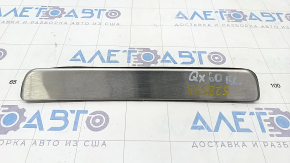 Door sill trim rear left outer Infiniti JX35 QX60 13- chrome, type 1, scratches