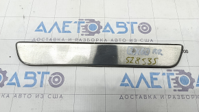 Door sill trim rear right outer Infiniti JX35 QX60 13- chrome, type 1 bump, scratches