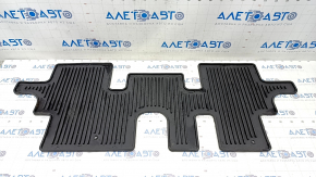 Floor mat 2 row Infiniti JX35 QX60 13- rubber, black