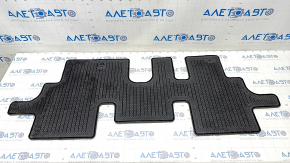 Floor mat 2 row Infiniti JX35 QX60 13- rubber, black