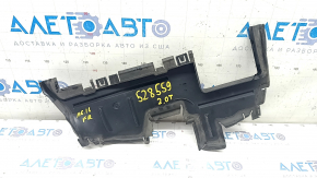 Right radiator deflector Audi A6 C7 16-18 rest 2.0 broken mount