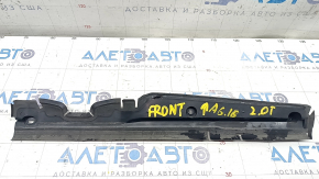 Upper radiator deflector Audi A6 C7 12-18 2.0T, 3.0T