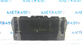 Front engine guard Audi A6 C7 12-18 is worn, torn