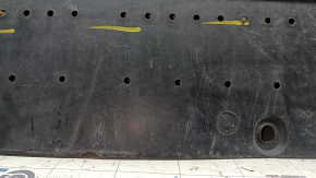 Front bumper protection Audi A6 C7 16-18 rest is worn, the fastening is torn