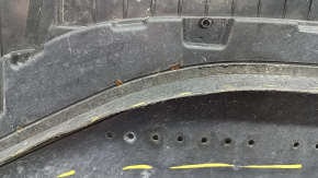 Front bumper protection Audi A6 C7 16-18 rest is worn, the fastening is torn