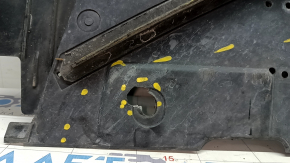 Front bumper protection Audi A6 C7 16-18 rest is worn, the fastening is torn
