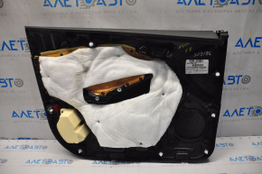 Door trim card front right Ford Focus mk3 15-18 black with black insert cloth, scratches
