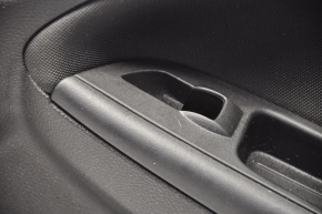 Door trim card front right Ford Focus mk3 15-18 black with black insert cloth, scratches