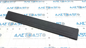 Door sill trim inner front right Nissan Murano z52 15-16 black, 2 stripes, worn