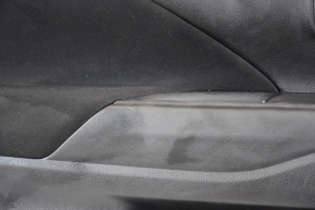 Door trim card rear left Mitsubishi Outlander 14-21 black with black insert cloth, rubbed